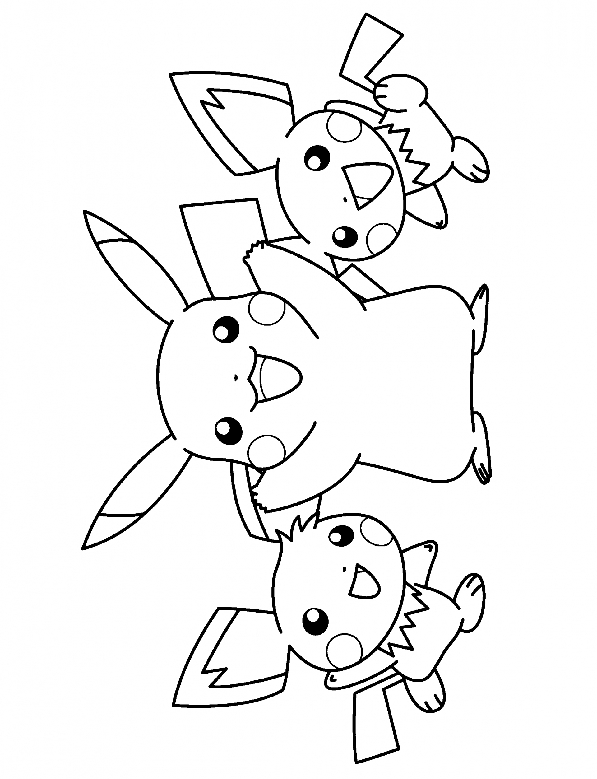 Coloriage Pokemon sur Hugolescargot  - coloriage noir et blanc