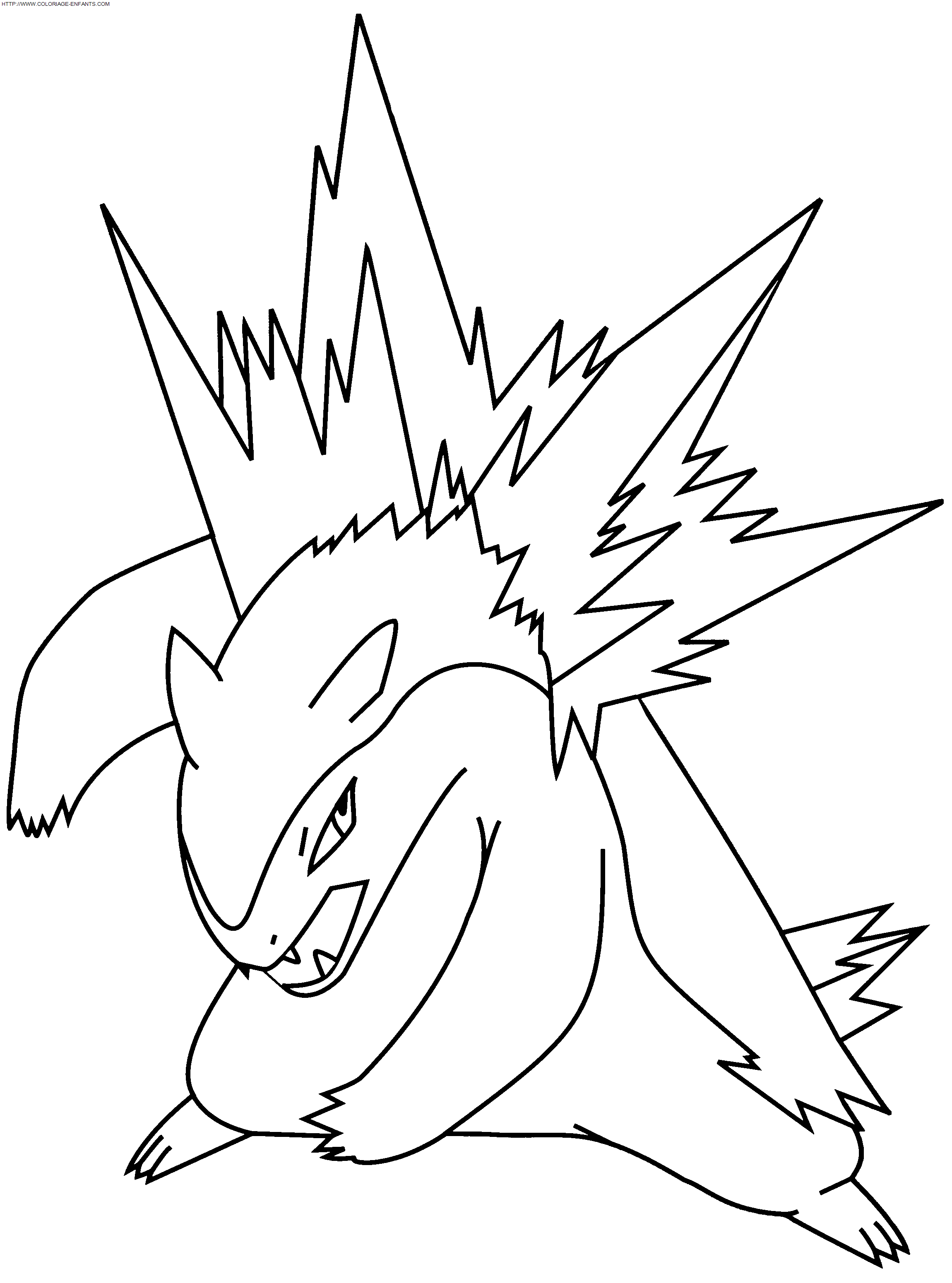 coloriage pokemon noir et blanc