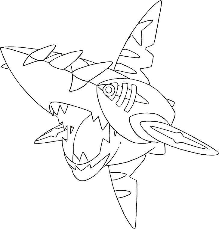 coloriage pokemon steelix