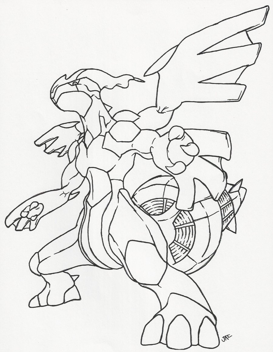 20 dessins de coloriage Pokemon  Zekrom  imprimer