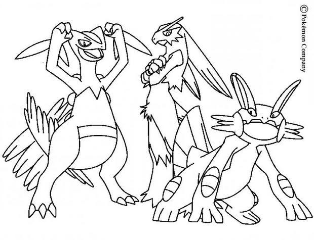 coloriage pokemon phyllali