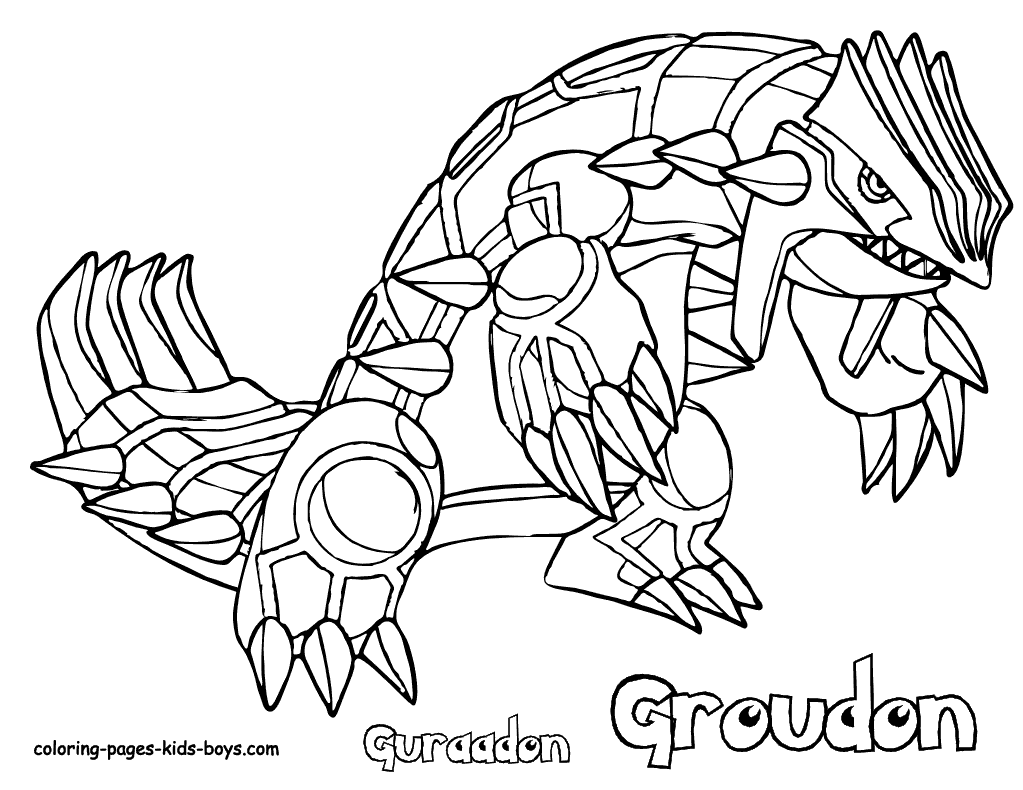 Coloriage Pokemon X Et Y Mega Evolution