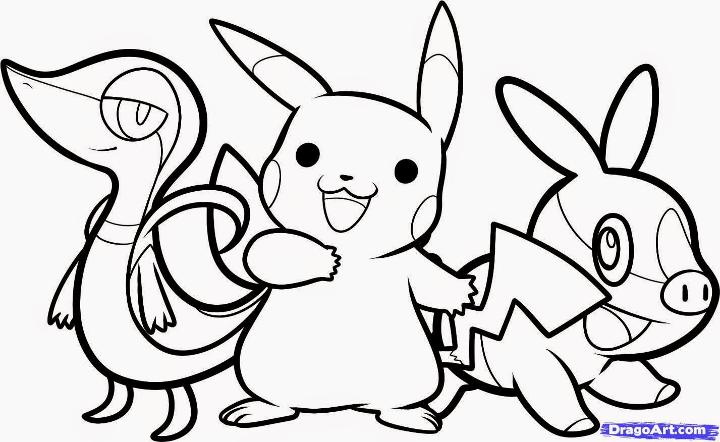 coloriage pokemon 1 20