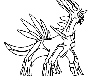 coloriage pokemon noir et blanc kyurem