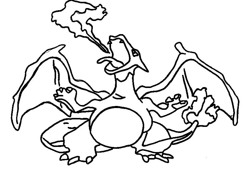 coloriage pokemon carte