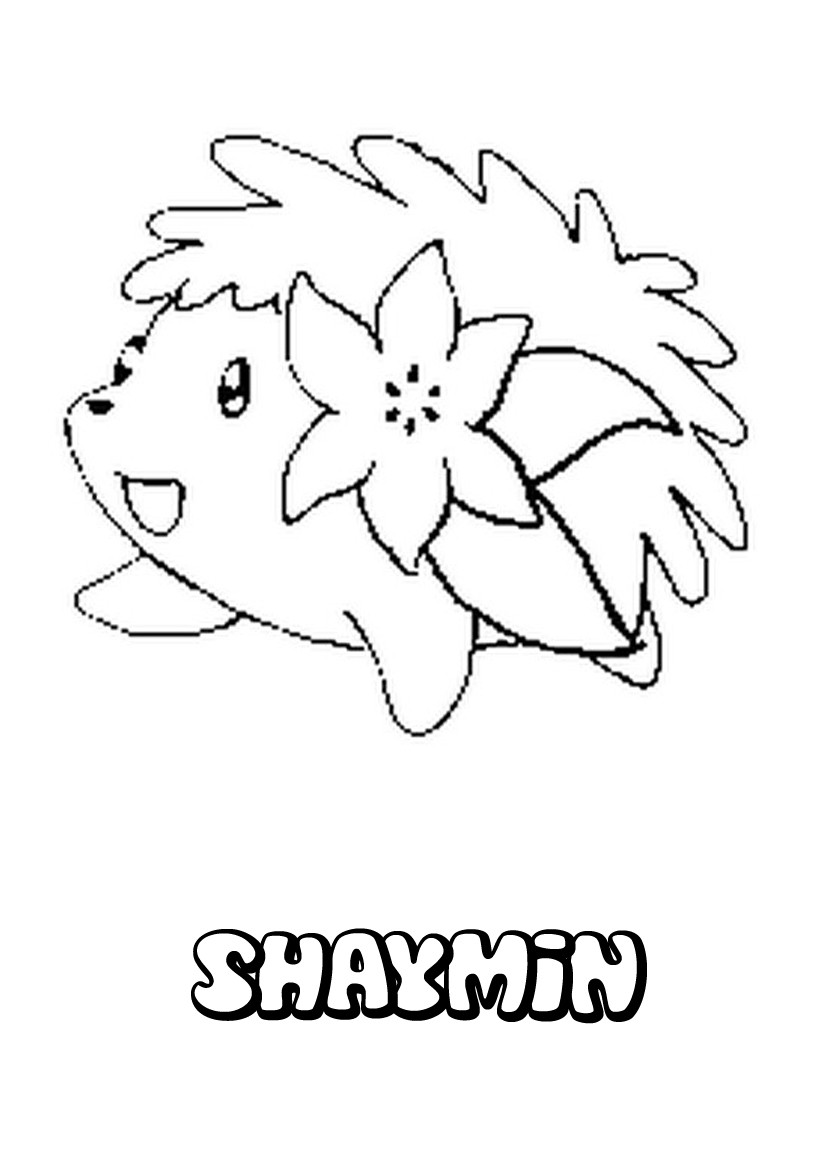 coloriage pokemon feu