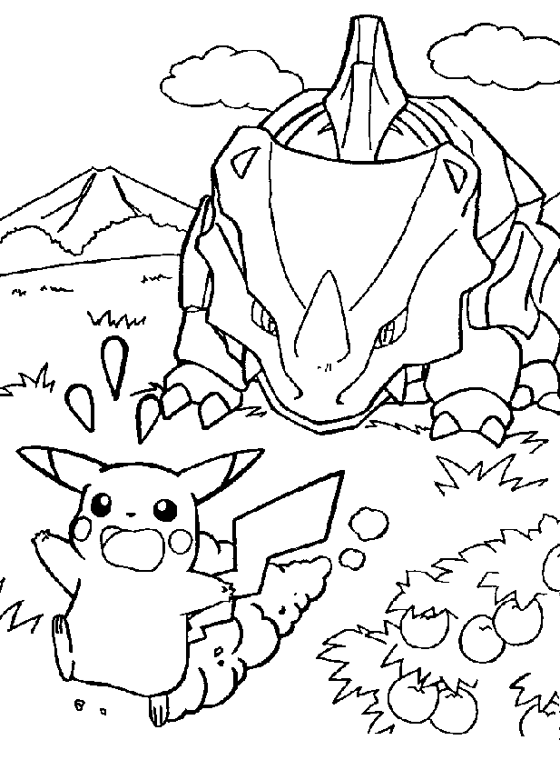 coloriage pokemon à imprimer