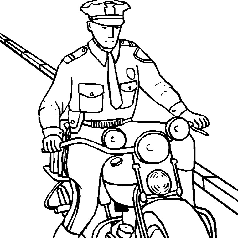 coloriage policier playmobil