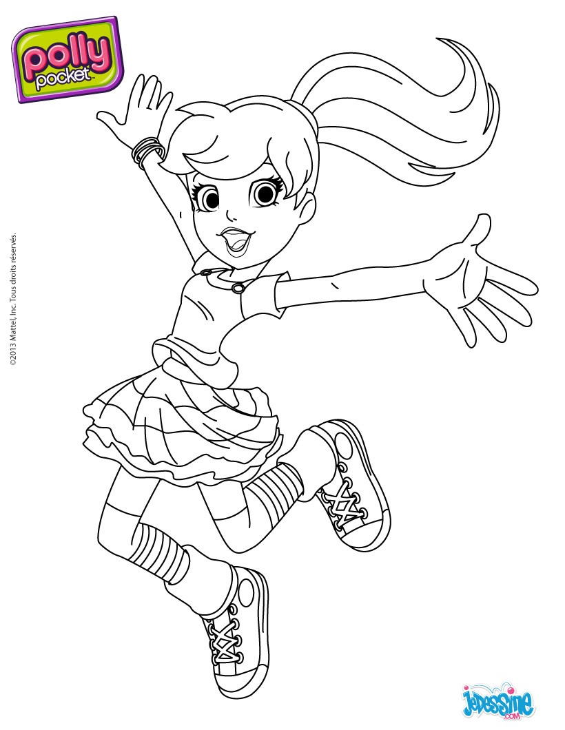 dessin polly pocket en ligne gratuit