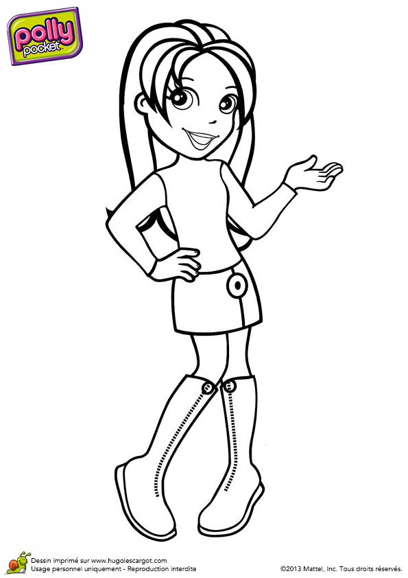 jeux coloriage polly pocket