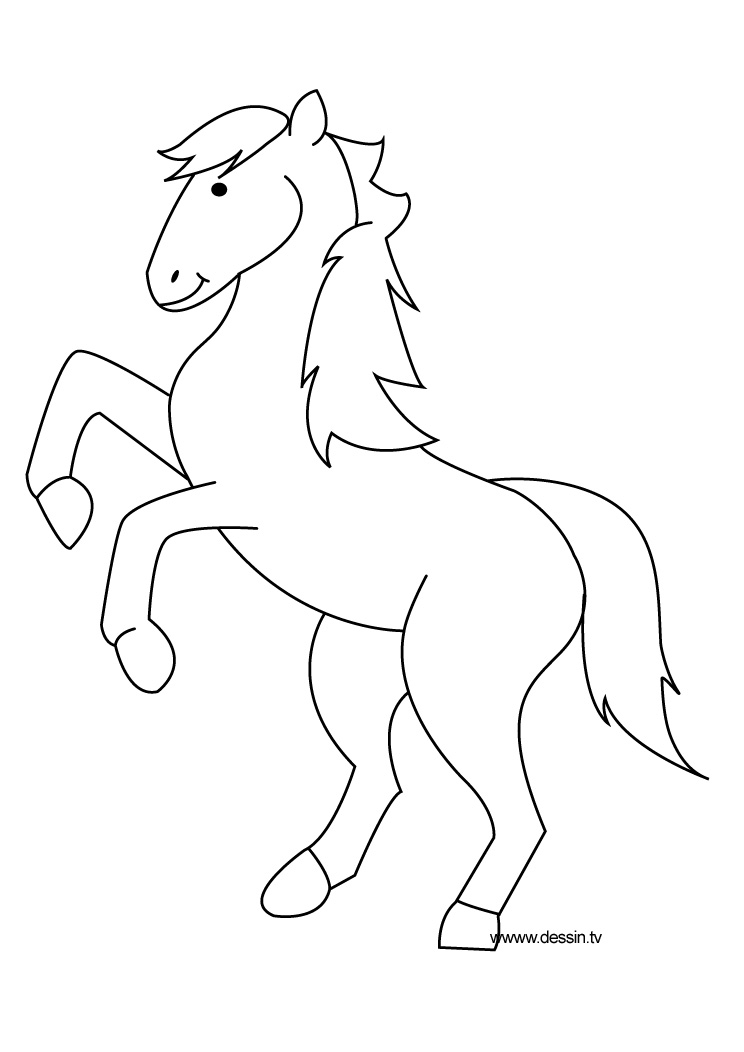 coloriage  dessiner  imprimer little pony