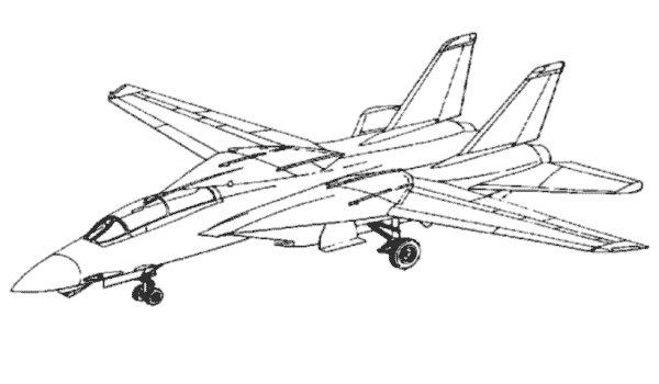 coloriage à dessiner porte avion guerre