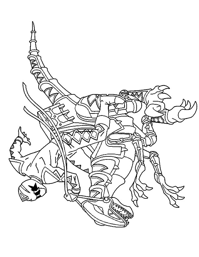 8 dessins de coloriage Power Rangers Megaforce à Imprimer coloriage power rangers megaforce a imprimer