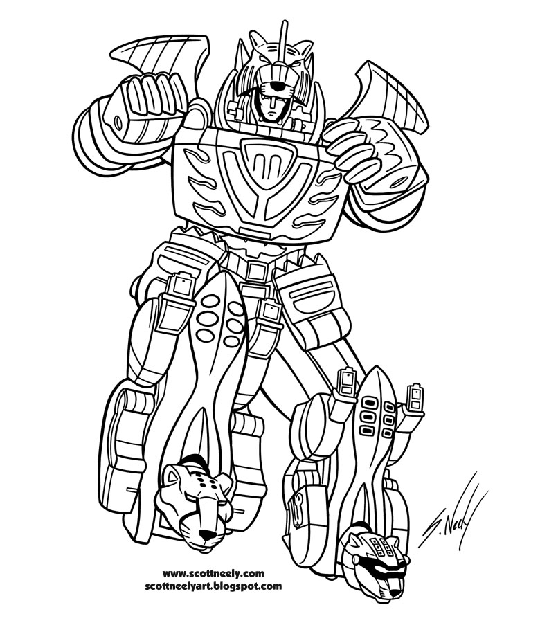 wild force coloring pages - photo #30