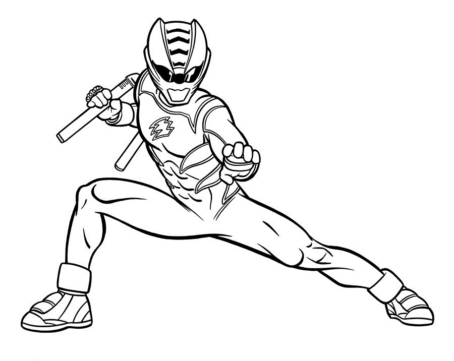 8 dessins de coloriage Power Rangers Super Megaforce à coloriage power rangers super megaforce