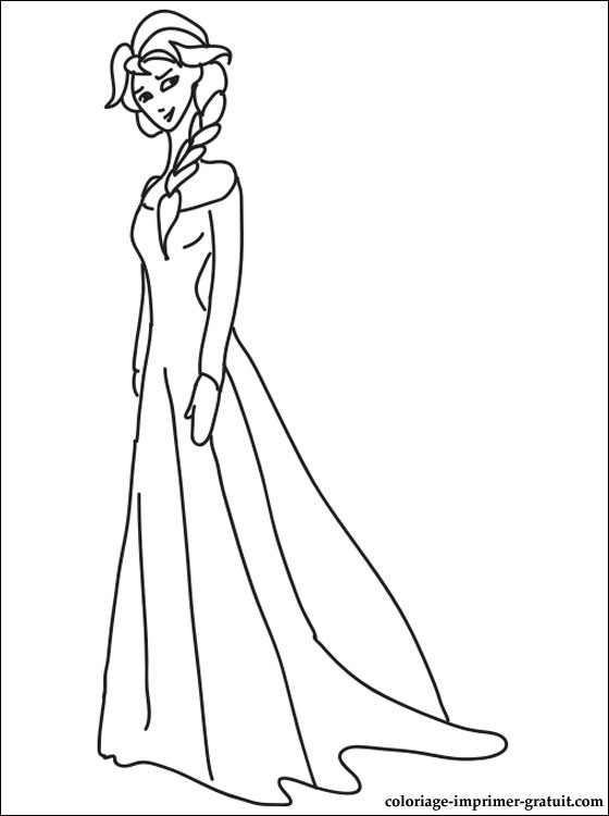 coloriage princesse elsa et anna