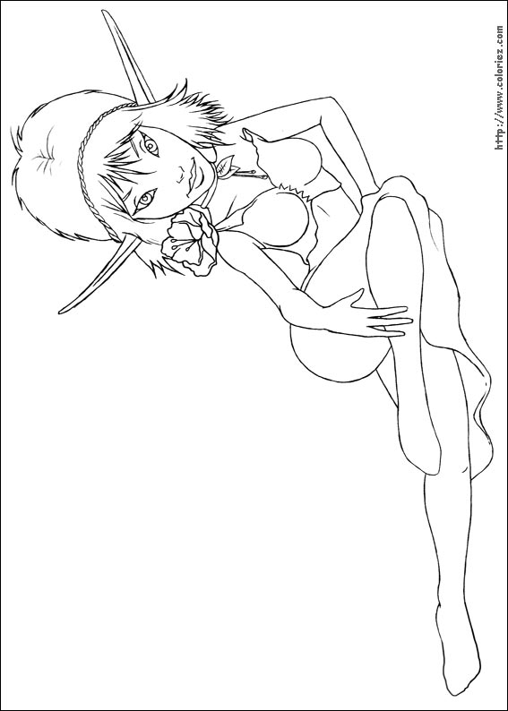Coloriage Princesse Rebelle à colorier - Dessin à imprimer dessin à colorier de princesse rebelle