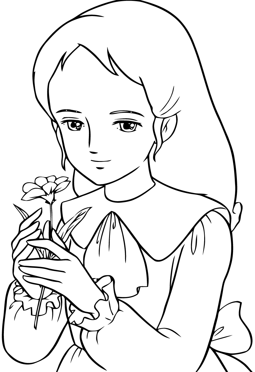 coloriage princesse sarah a imprimer gratuit