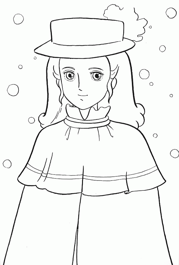 coloriage princesse sarah imprimer