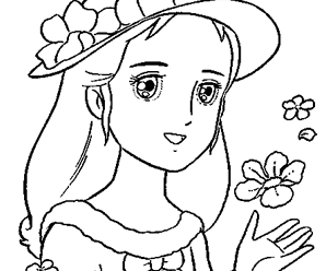 coloriage princesse sarah imprimer