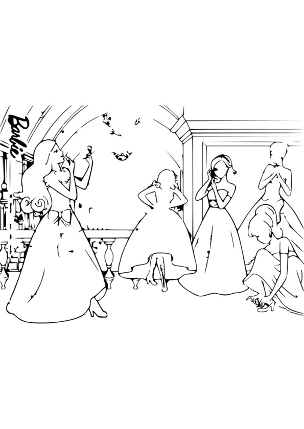 Coloriage Princesse A Imprimer Hugo Lescargot