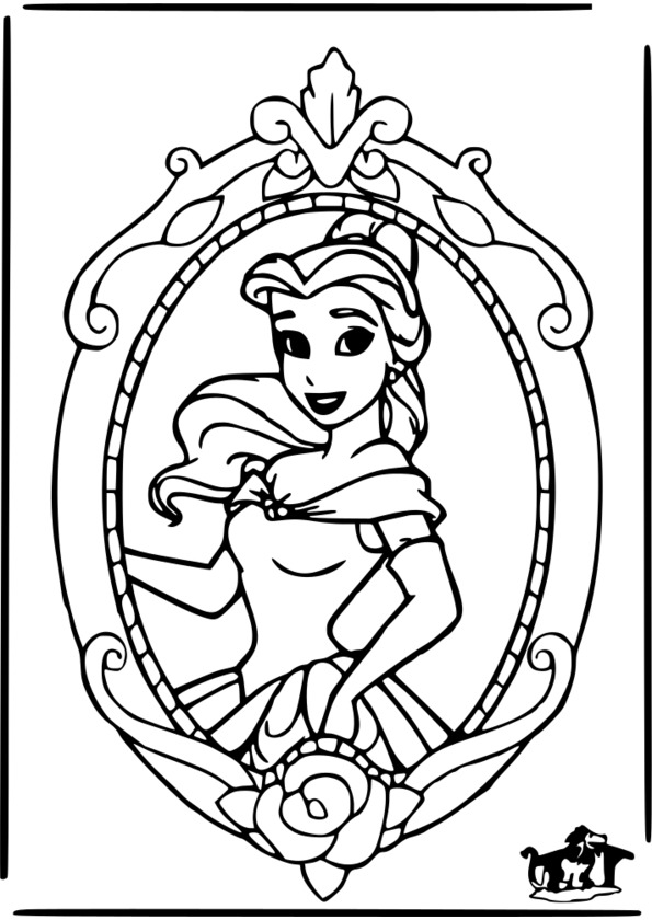 coloriage princesse disney en ligne