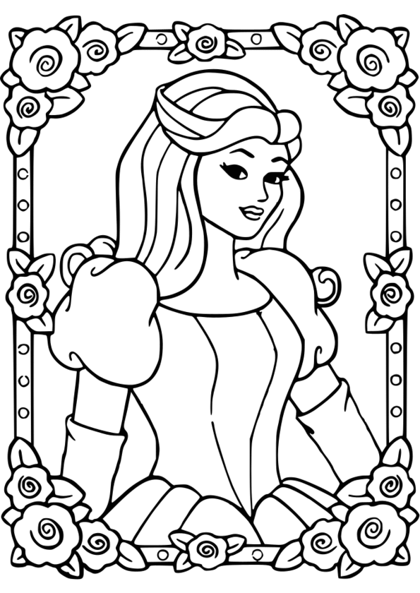 coloriage virtuel princesse disney