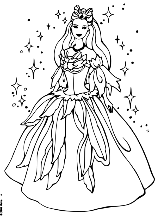 coloriage  imprimer princesse cendrillon