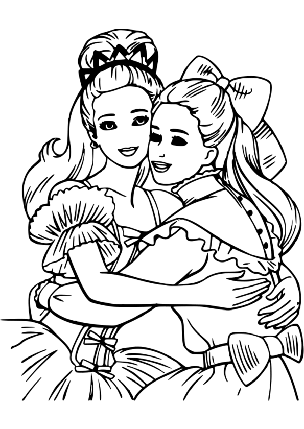 coloriage princesse image