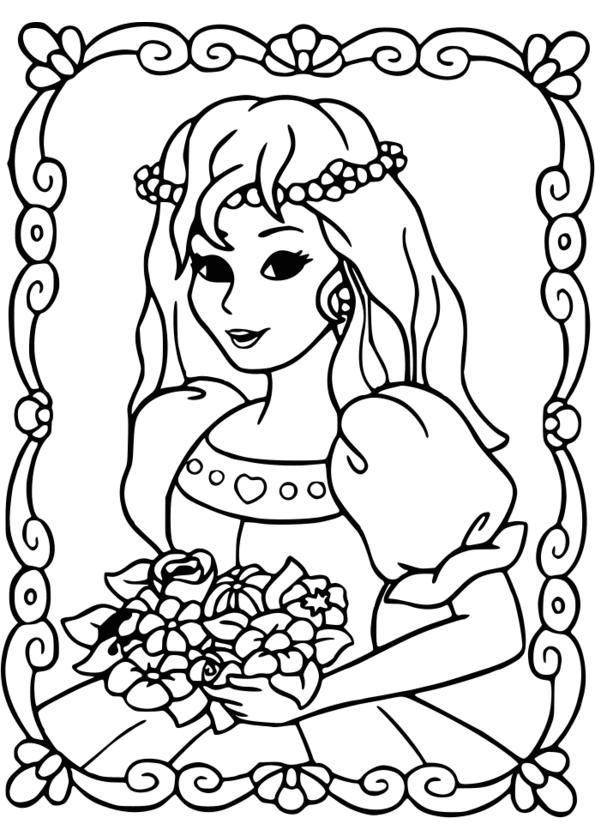 coloriage princesse disney online