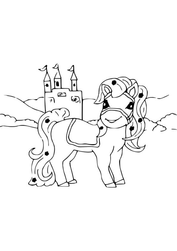 coloriage princesse ordinateur