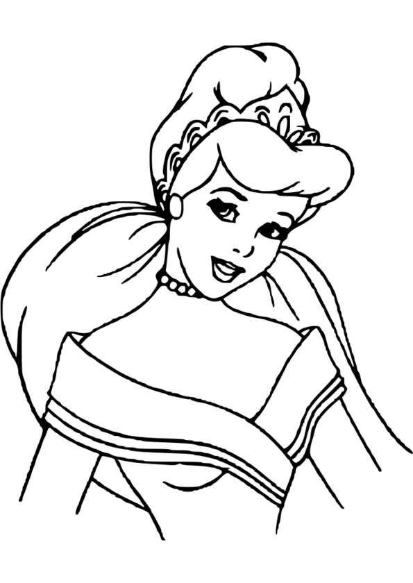 coloriage princesse zélina