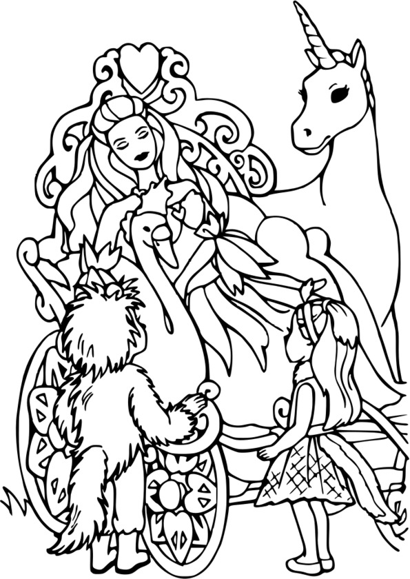 coloriage princesse walt disney à imprimer