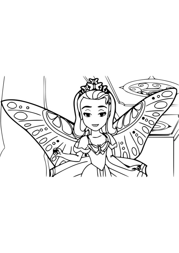 coloriage princesse