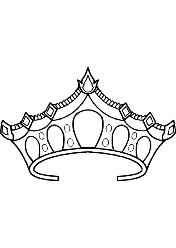 coloriage gratuit de princesse