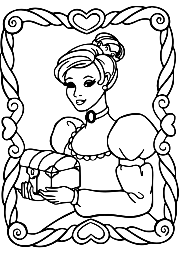 coloriage princesse disney ariel