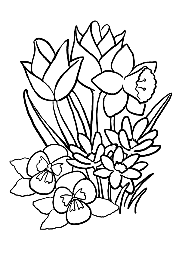 coloriage printemps mandala