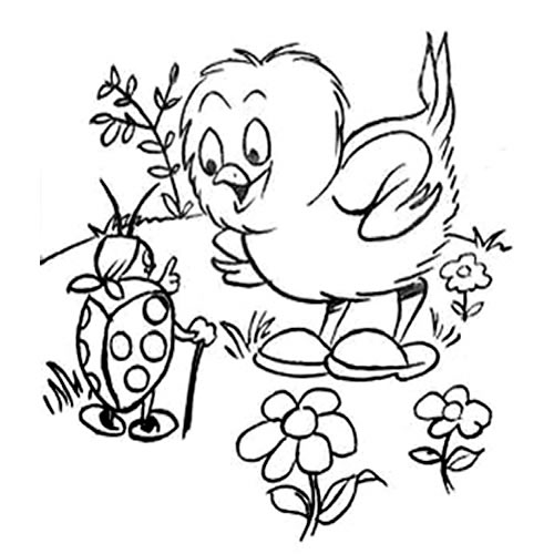 coloriage printemps imprimer gratuit