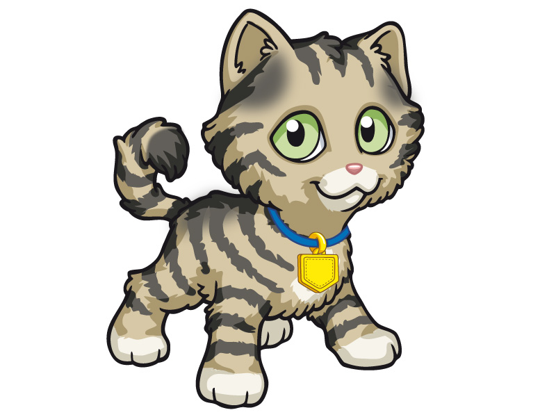 Kitty In My Pocket Coloring Pages