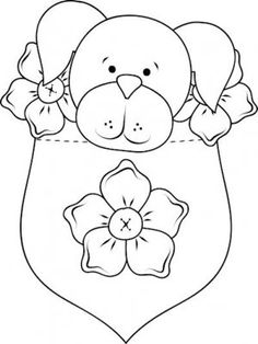 coloriage  dessiner puppy in my pocket  imprimer