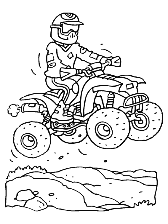 jeux de coloriage de quad