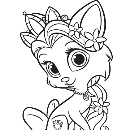 coloriage raiponce noel