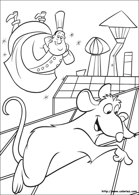 coloriage ratatouille imprimer