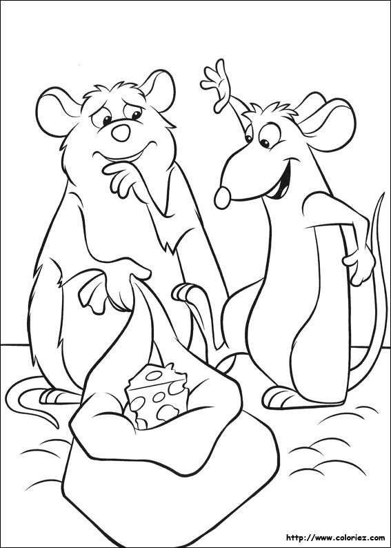 coloriage à dessiners a imprimer ratatouille gratuit