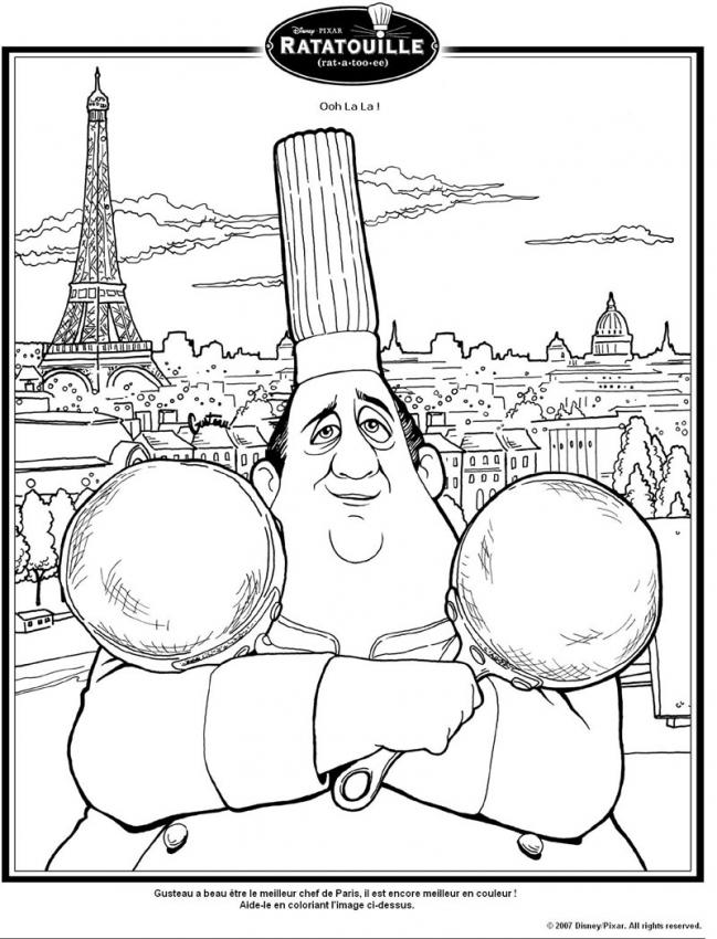 dessin gratuit ratatouille imprimer