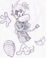 coloriage à dessiner de rayman origins