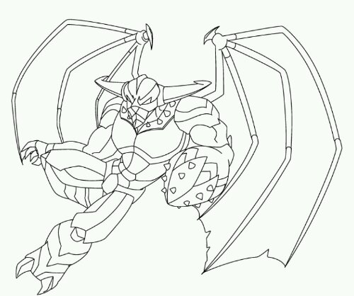 Coloriage A Dessiner Redakai En Ligne