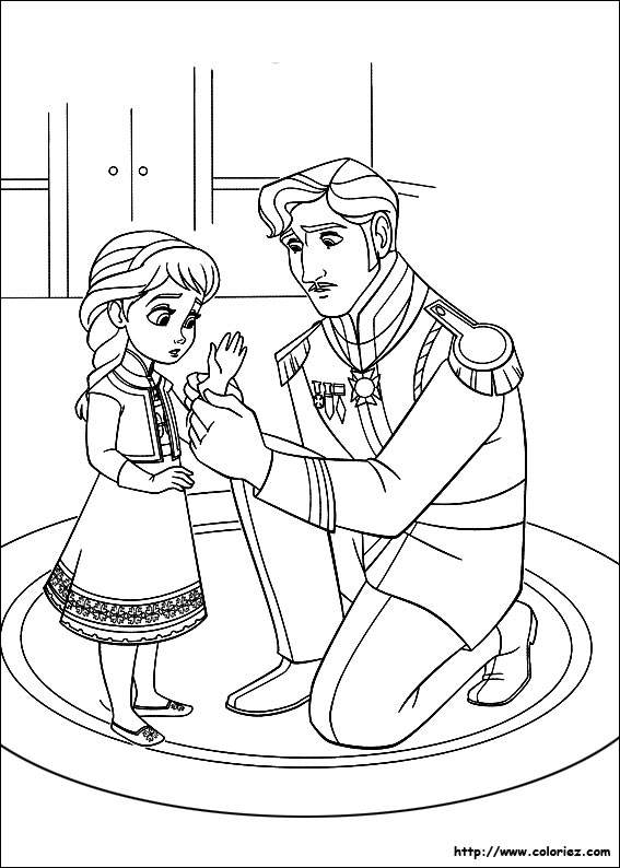 coloriage reine des neiges en ligne gratuit