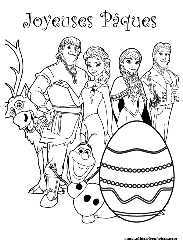 coloriage à dessiner reine des neiges 3 ans