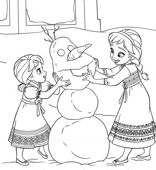 coloriage reine des neiges a imprimer pdf